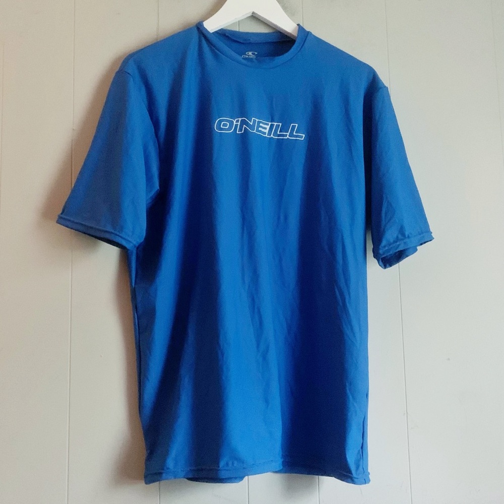 O’Neill Blue Logo Short Sleeve Rash-guard Top XL